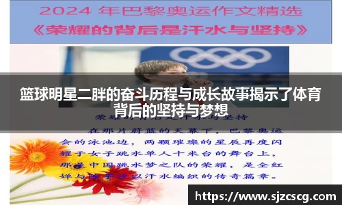 篮球明星二胖的奋斗历程与成长故事揭示了体育背后的坚持与梦想